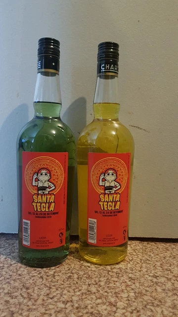 un lot de Chartreuse Santa Tecla 2019 (une Verte + une Jaune)