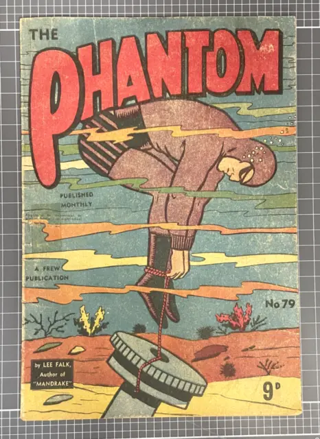 The Phantom #79 Frew Publications *Scarce* Australian Comic 1955 Gd+