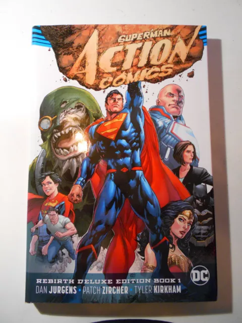 DC Comics SUPERMAN ACTION COMICS Rebirth Deluxe Edition Vol.1 US HARDCOVER