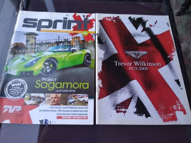 TVR Sprint Magazine - Special Trevor Wilkinson issues