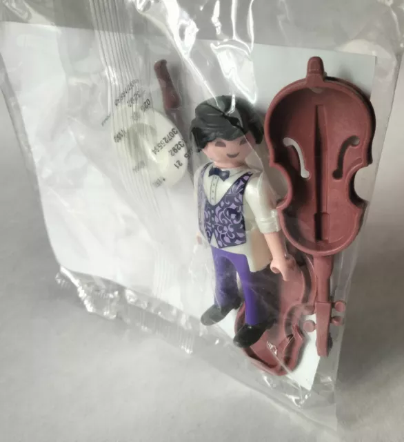Playmobil Musician Cello Player Quick Fastfood Promotional Never Open