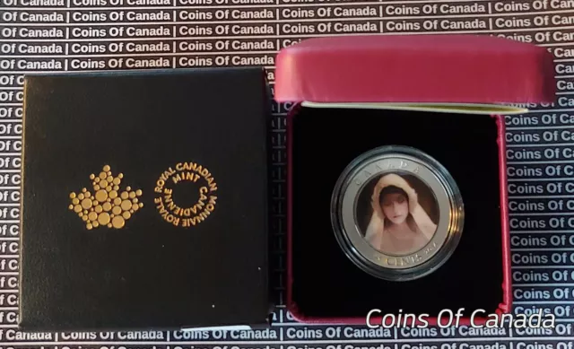 2014 Canada 25 Cent Ghost Bride - Haunted Canada Coin #coinsofcanada