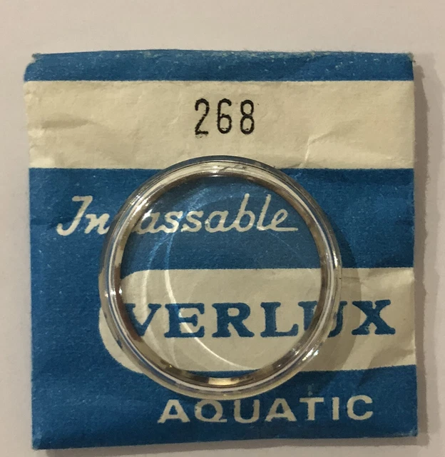 verre BULOVA plexi avec loupe 25,64mm