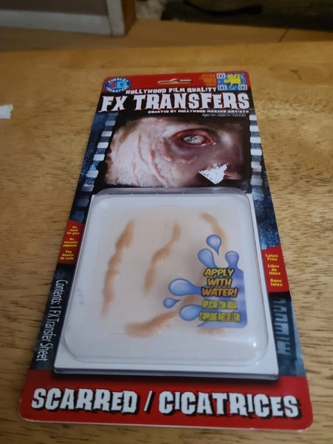LOT OF 6 Tinsley Transfers Prosthetic Special ffects Makeup BRAND NEW AND SEALED
