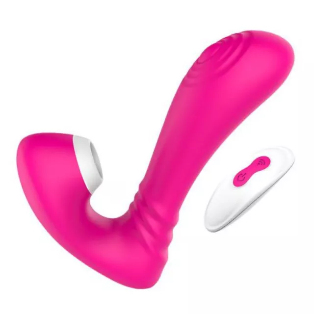 Vibratore in silicone doppio stimolatore vibrante vaginale succhia clitoride