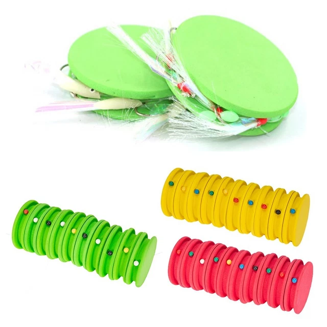 Lot De 10 Bobines De Rangement En Mousse EVA – Pour Lignes De Pêche, Bas De Ligne, Hameçons – Léger, Compact, Pratique