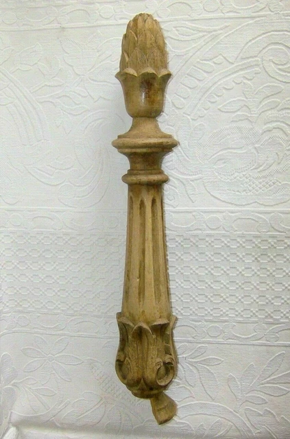 Old Wooden Decoration Baluster