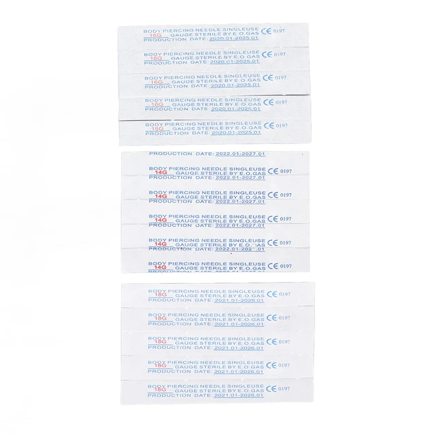 Kit profesional de perforación corporal perforación fórceps de acero inoxidable abrazadera GSA