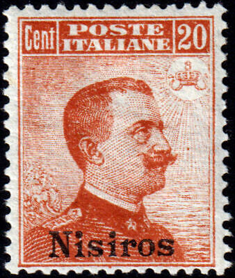 Colonie Sassone n.8 20 cent Egeo SIMI su 15 MNH nuovo 