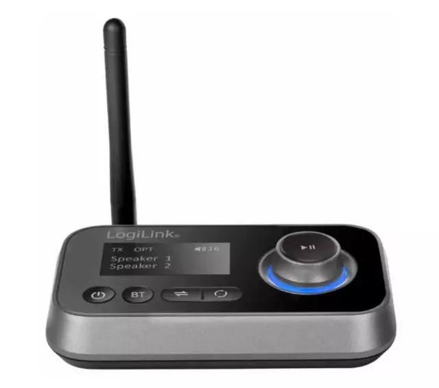 Bluetooth 5.0 Audio Receiver & Transmitter, schwarz LogiLink BT0062 (40527920653