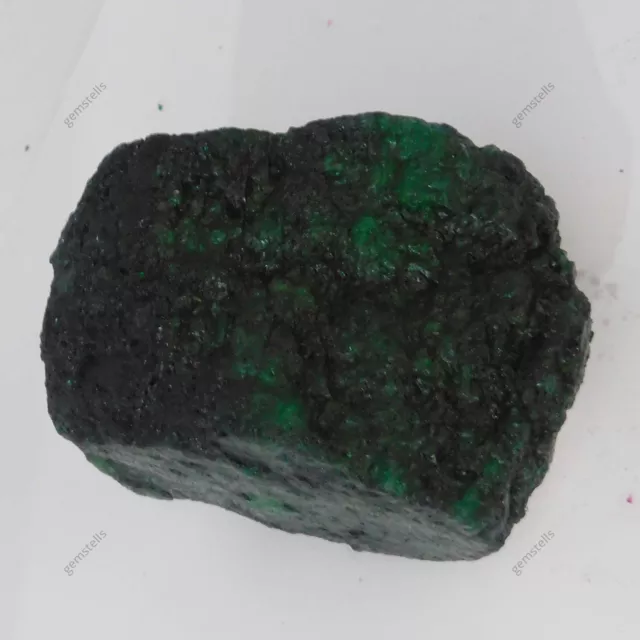 1710.5 Ct Natural Emerald Huge Rough Earth Mined Certified Green Loose Gemstone