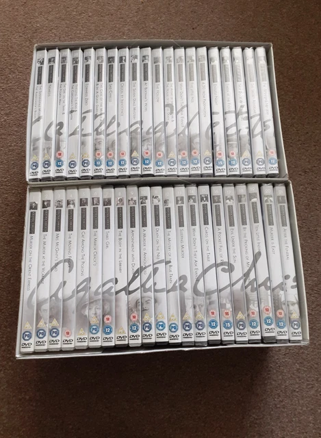 THE AGATHA CHRISTIE 41 dvd film collection eaglemoss set boxset poirot ...