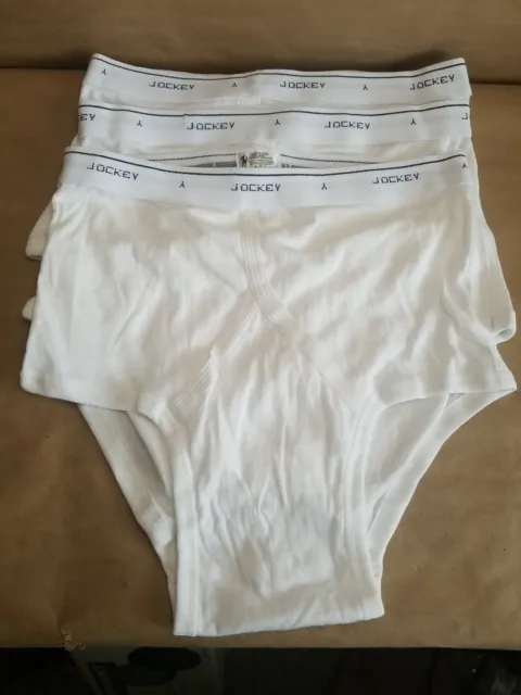 VTG JOCKEY CLASSIC Briefs White Underwear Mens Size 32 RN#61683 Lot Of ...