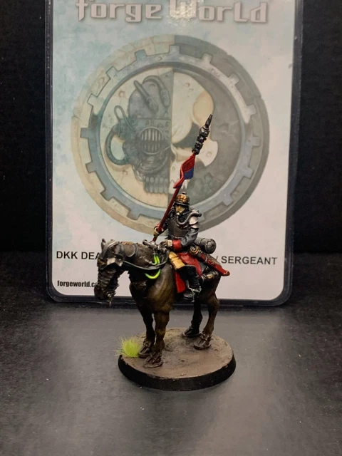 DEATH KORPS OF Krieg Death Rider 1 painted Warhammer 40k Astra ...