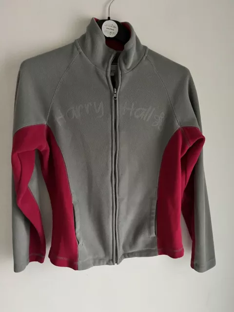 harry hall riding jacket, size m, womens, grey/pink, Zip Up, 🍃charity 🍃