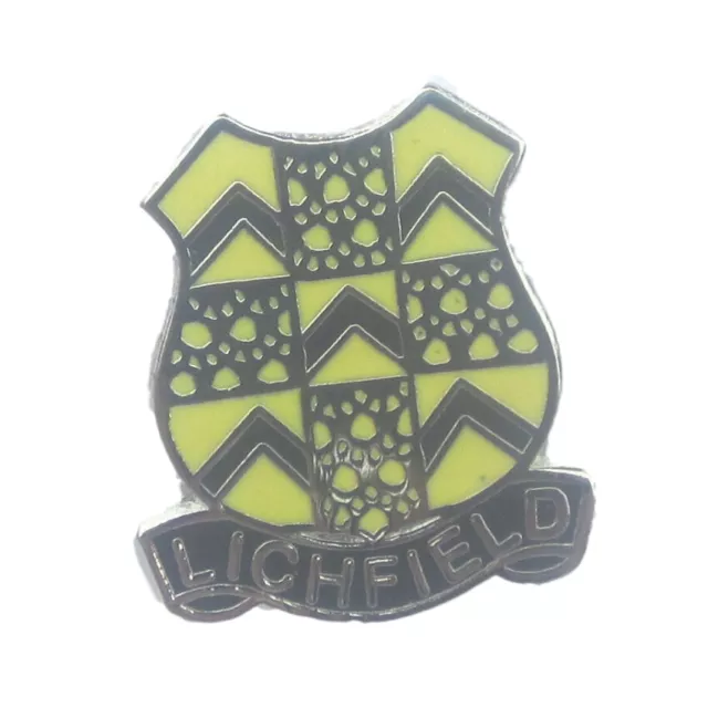 Lichfield Quality Enamel Lapel Pin Badge