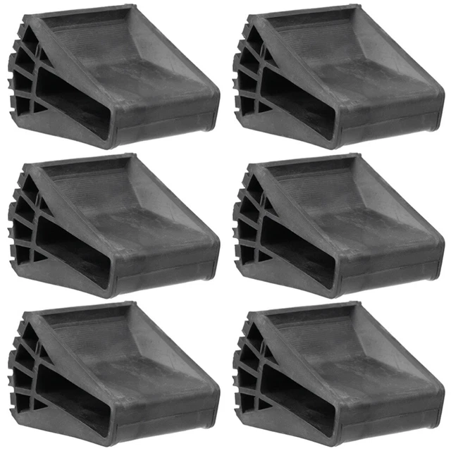 6 piezas cojines de escalera accesorios escalera pies
