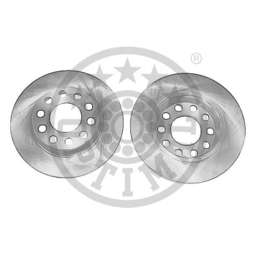 2 Bremsscheibe OPTIMAL BS-8040C passend für AUDI SEAT