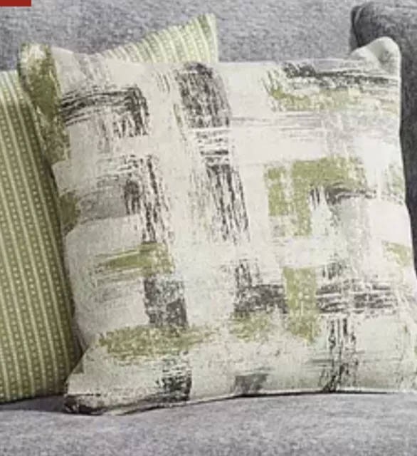 Accent Sofa pillow covers - 22x22 square Green/grey Color 3