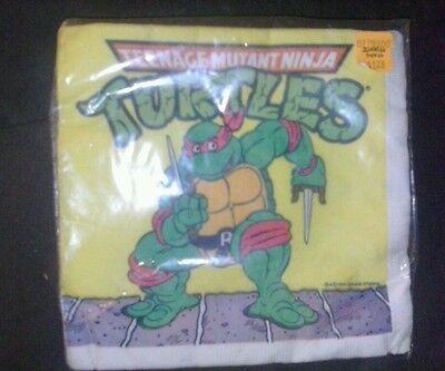 TNMT Vintage Fiesta de Cumpleaños 16 Serpientes NUEVAS Tortugas Ninja Mutantes Adolescentes 1989 WOW