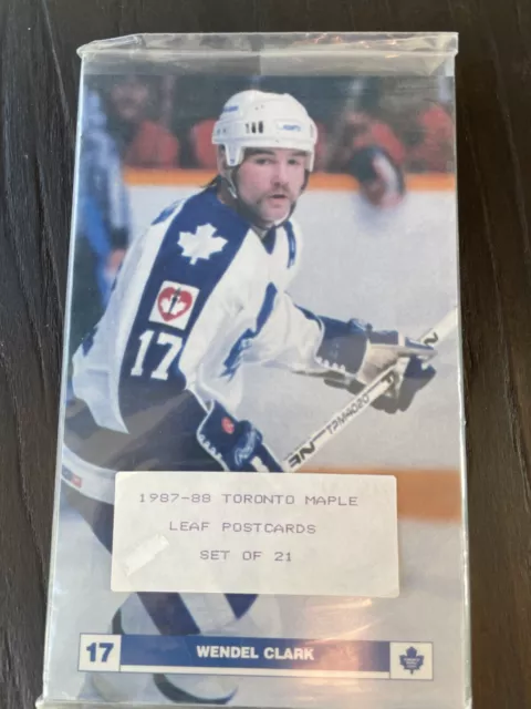 Toronto Maple Leafs 1987-88 Postcards 21 Card Set