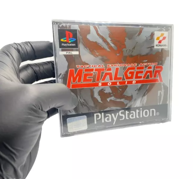 Metal gear solid Ps1 Jeu Console Playstation 1 Jeux Games avec Silent Hill Demo