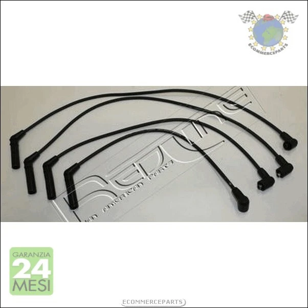 VALEO Kit Cavi Accensione 346130 - Set Da 3 Cavi In Silicone REACTIVE - Diametro 7 Mm - Qualità F