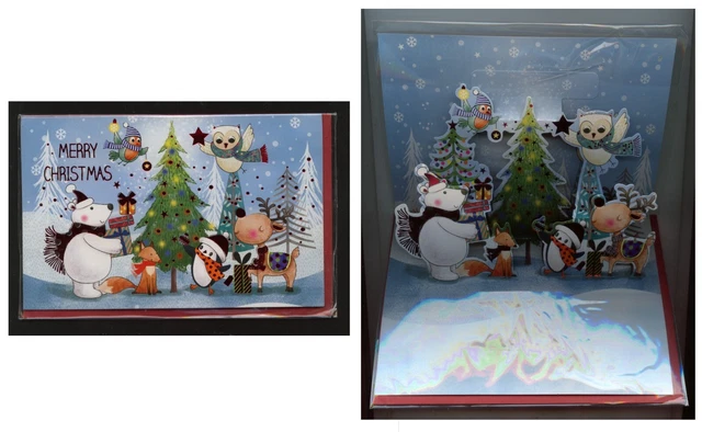 Porte Carte De Noël 2026 Enveloppe Cash Robuste Avec Design Festif