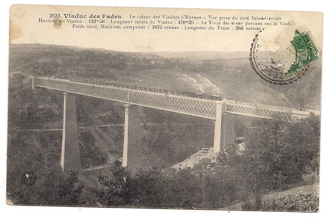 viaduc des fades  le géant des viaducs d'europe