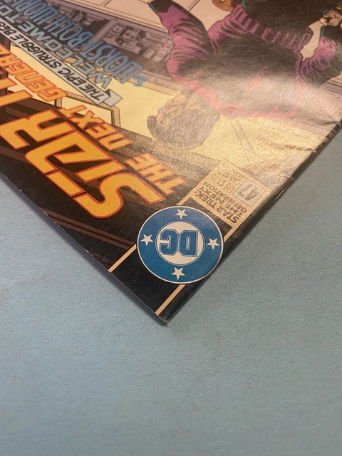 Star Trek: The Next Generation #47 • Newsstand! • 1993 DC Comics • Picard 5