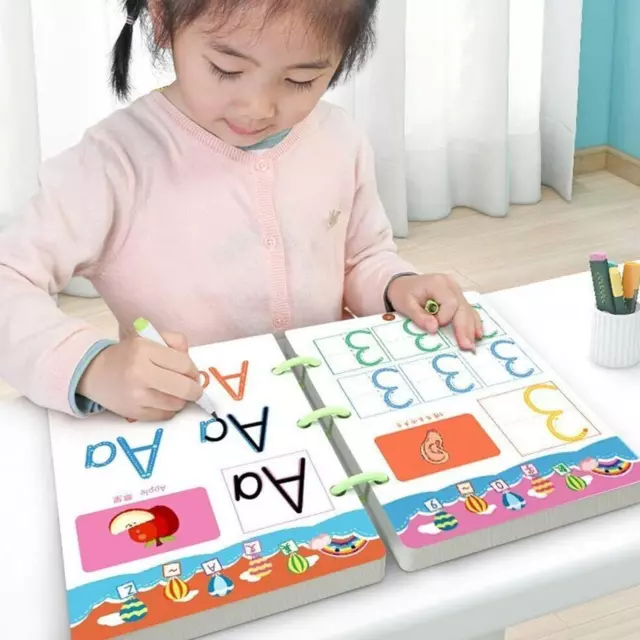 Magical Tracing Workbook Set, Letter Tracing Practice 2023 Workbook Gift New F2