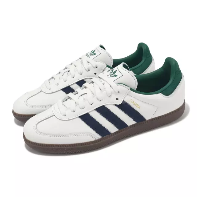ADIDAS ORIGINALS SAMBA OG White Navy Collegiate Green Men Unisex Casual IH4882 EUR 133 20 PicClick FR