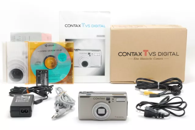 *NEAR MINT IN BOX* Contax TVS Digital Camera w/ 7.3-21.9mm F/2.8-4.8 Lens