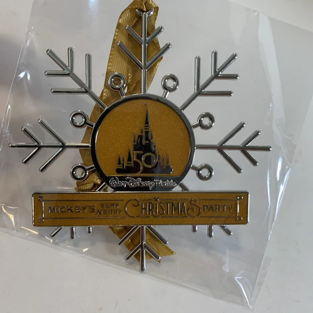 2022 Disney Mickeys Very Merry Christmas Party Ornament 50th Anniversary Design