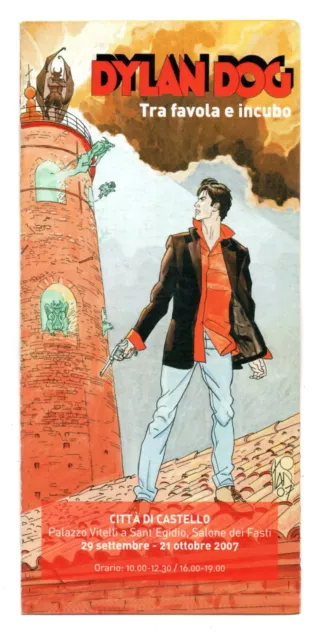 brochure DYLAN DOG TRA FAVOLA E INCUBO tiferno comics 2007 città di castello