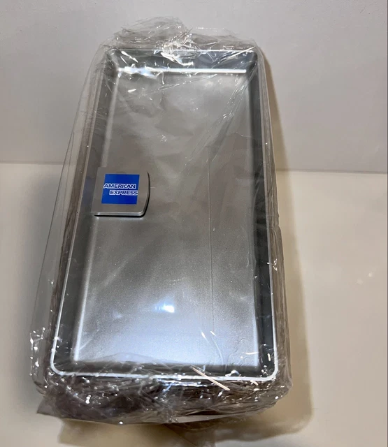 American Express Silver Tip Trays Money Check Presenter 25 Pc NEW