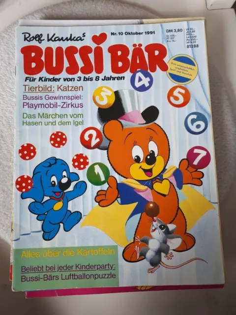 Comic-Heft * Bussi Bär * Nr. 10 Oktober 1991