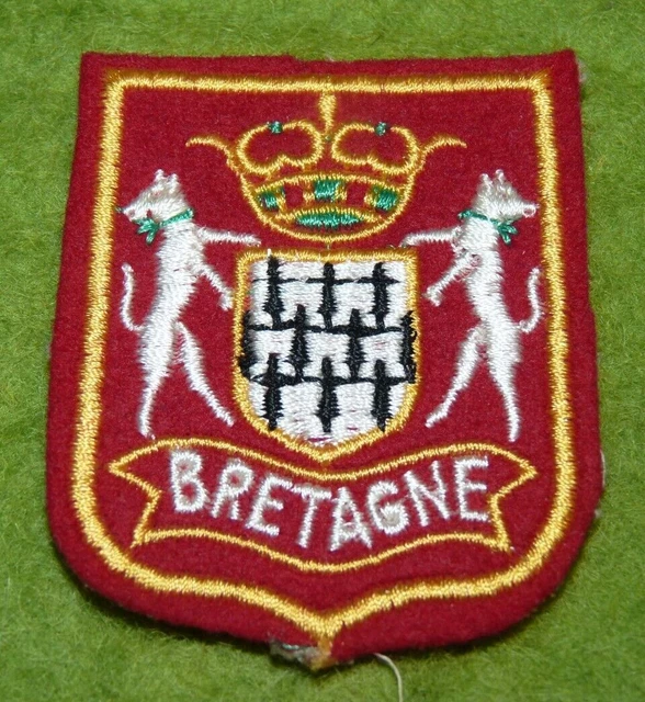 Patch Brest, Stemma Ricamato Termoadesivo - Stade Brestois 2012-2013 - Naga Patches
