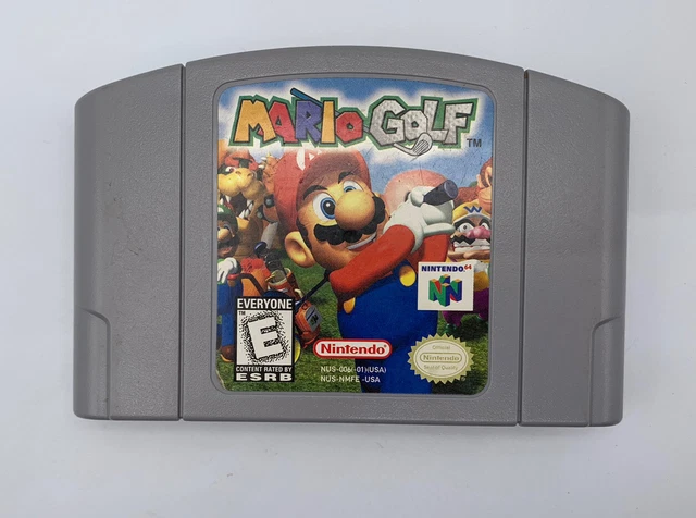Mario Golf (Nintendo 64, 1999) **Free Canadian Shipping!