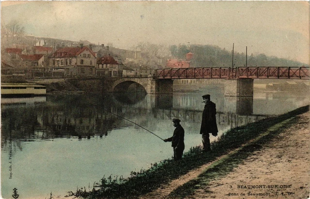 CPA BEAUMONT-sur-OISE - Pont de BEAUMONT (380355)