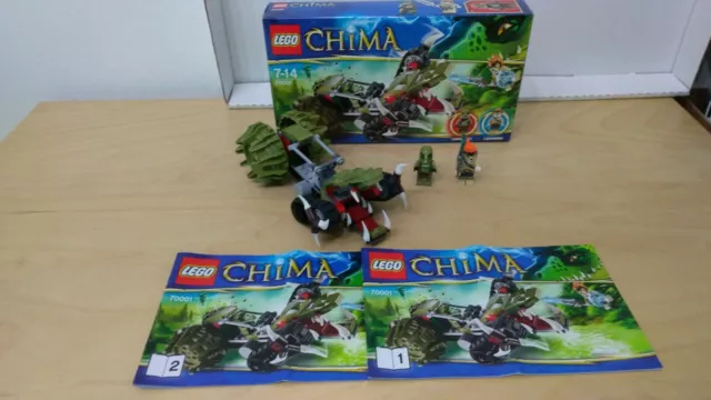 Lego Chima 70001  La Trivellatrice Artigliante di Crawley usato