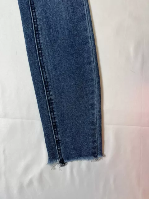 BP Womens Jean Size 25 Distressed Denim Blue Pants 2