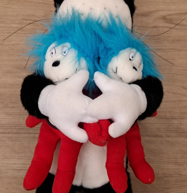 DR SEUSS CAT in the Hat Thing 1 Thing 2 Plush Universal Studios Soft