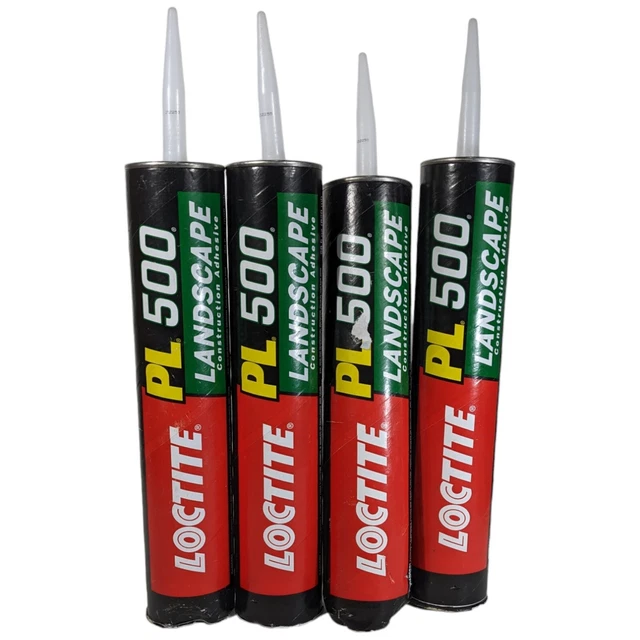 LOCTITE PL 500 Landscape Block Adhesive Pl500 Construction LARGE 28 Oz