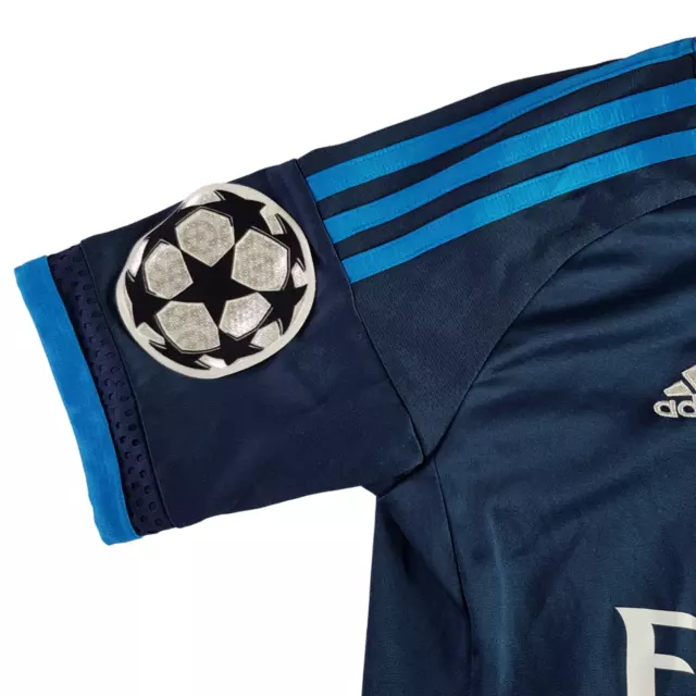 Adidas Real Madrid FC James Rodriguez #10 Football Soccer Jersey 2015 Kids 9-10Y 3