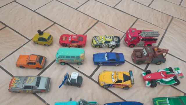 Disney Pixar Lot De 20 Voitures Cars De Course Lot 17 3
