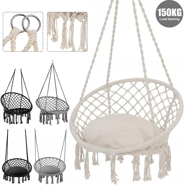Hängesessel Hängesitz Hängestuhl Hängeschaukel Hängekorb Hängematte Schaukel DE