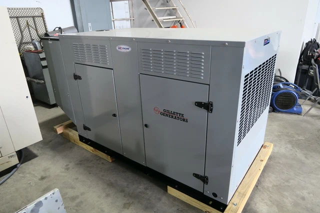 New Instock 41Kw Gillette Natural Gas Generator Sp-410