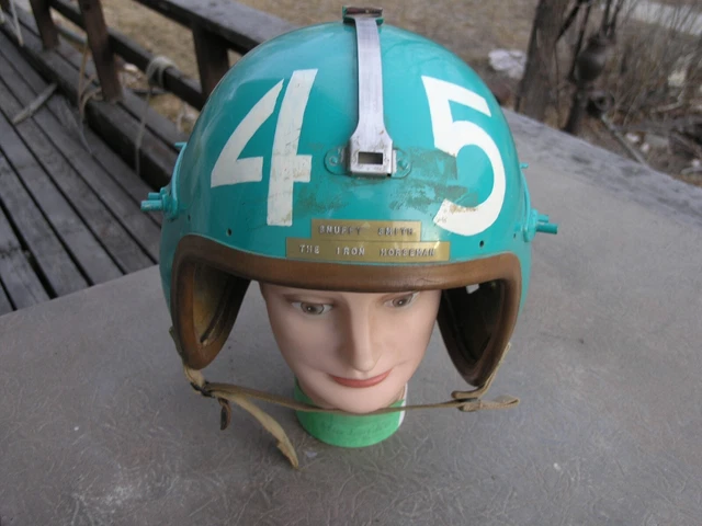 Named VIETNAM FLYING HELMET "Snuffy Smith" USAF Large Selby Shoe MB-4 Flight Named VIETNAM FLYING HELMET "Snuffy Smith" USAF Large Selby Shoe MB-4 Flight