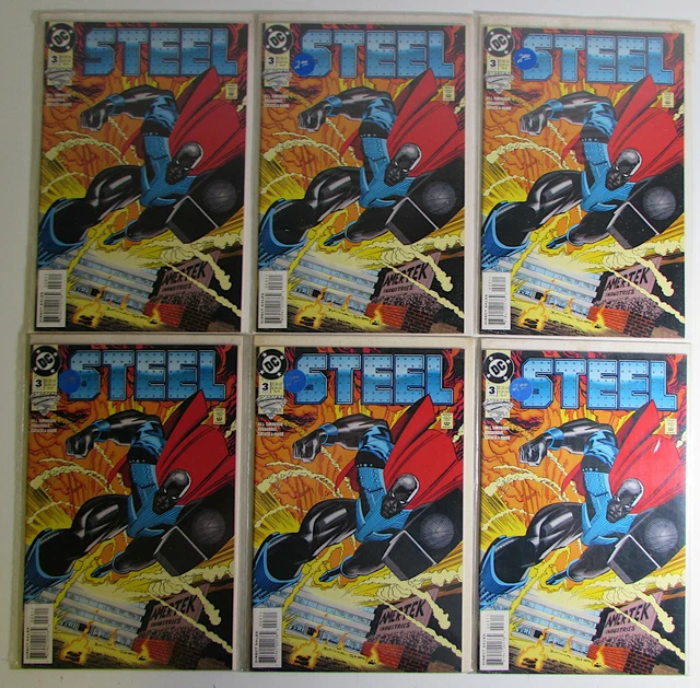 Steel Lot of 6 #3 DC Comics (1994) NM- 1st Print Comic Books
